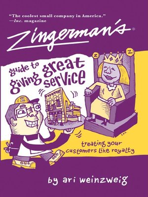 cover image of Zingerman's Guide to Giving Great Service
